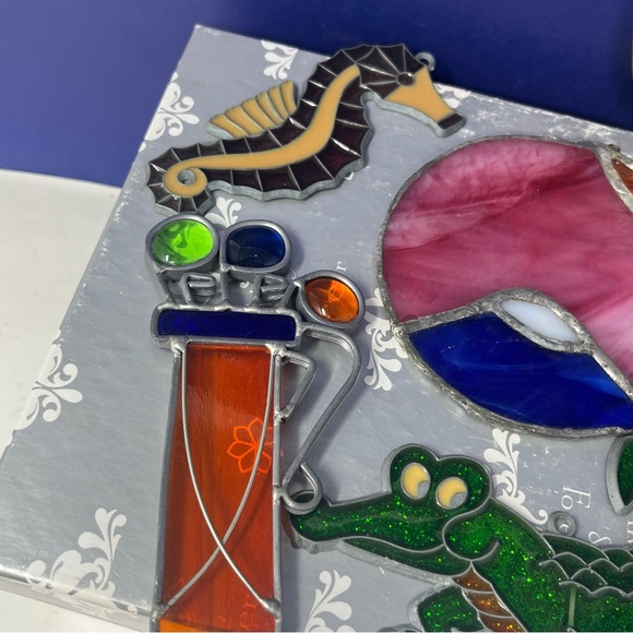 Stained Glass Sun Catcher Bundle AS IS - Picture 2 of 8